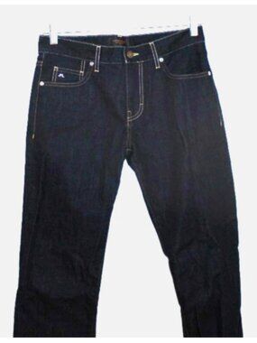 J.Lindeberg Women's Jay Jeans Size 14 Dark Wash 100% Cotton Rigid Denim